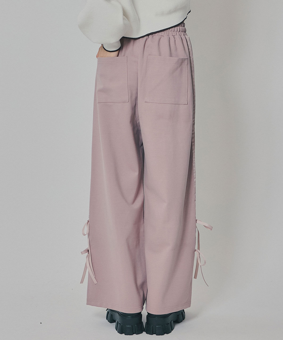 REDYAZEL「ダブルリボンラインイージーパンツ」|その他|