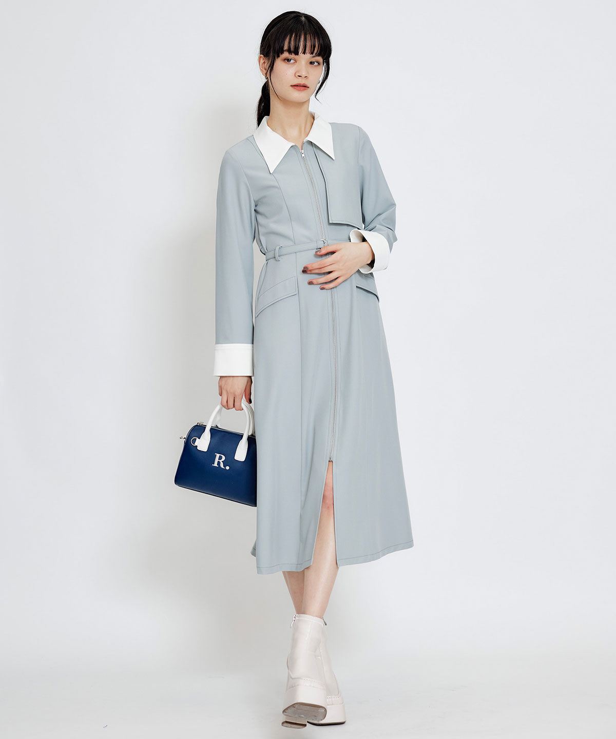 REDYAZEL「R.バイカラーミニボストンショルダーバッグ」|ショルダー・メッセンジャー|