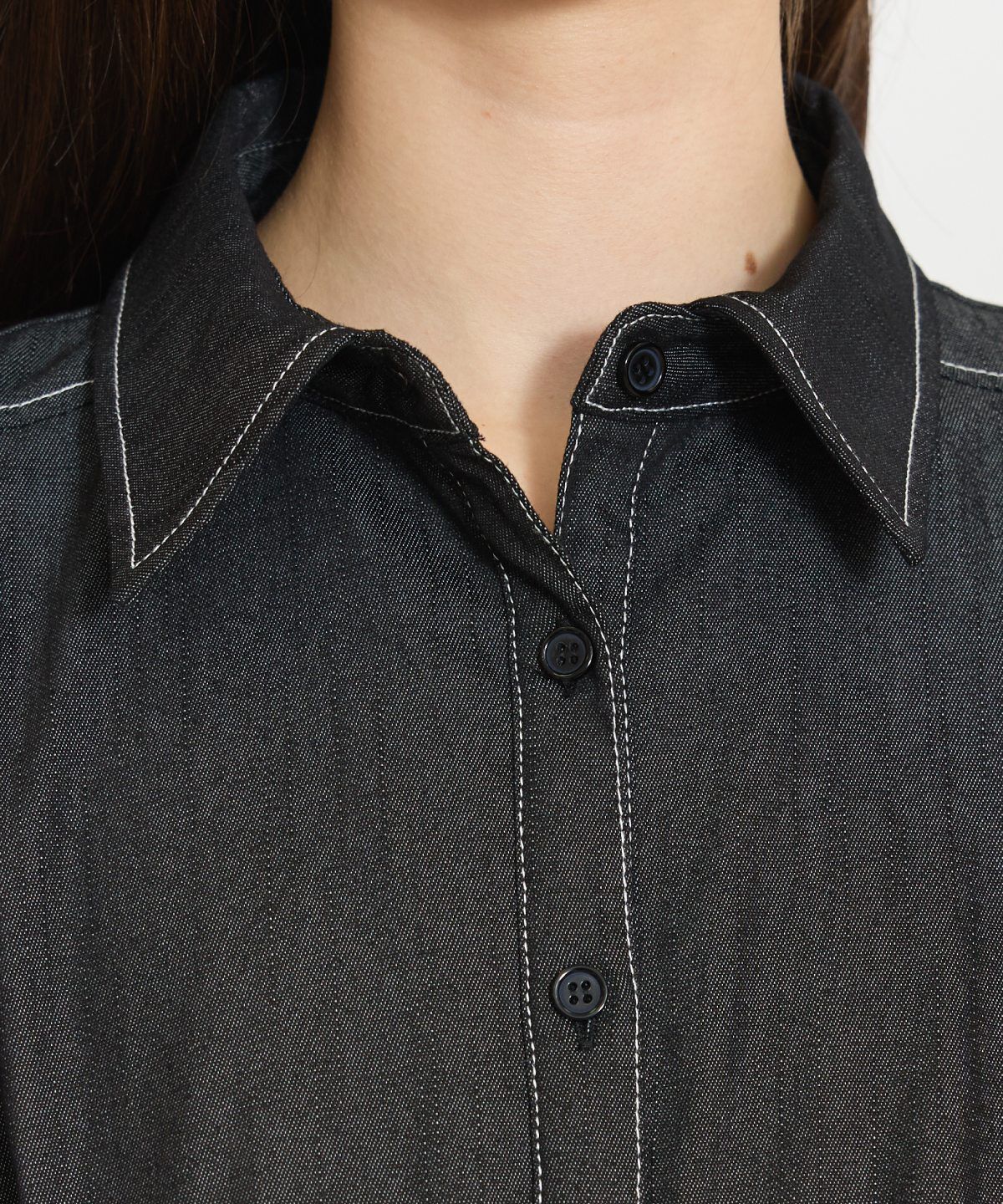 WILLSELECTION「ベルト付きタックスリーブフレアワンピース」|ワンピース|