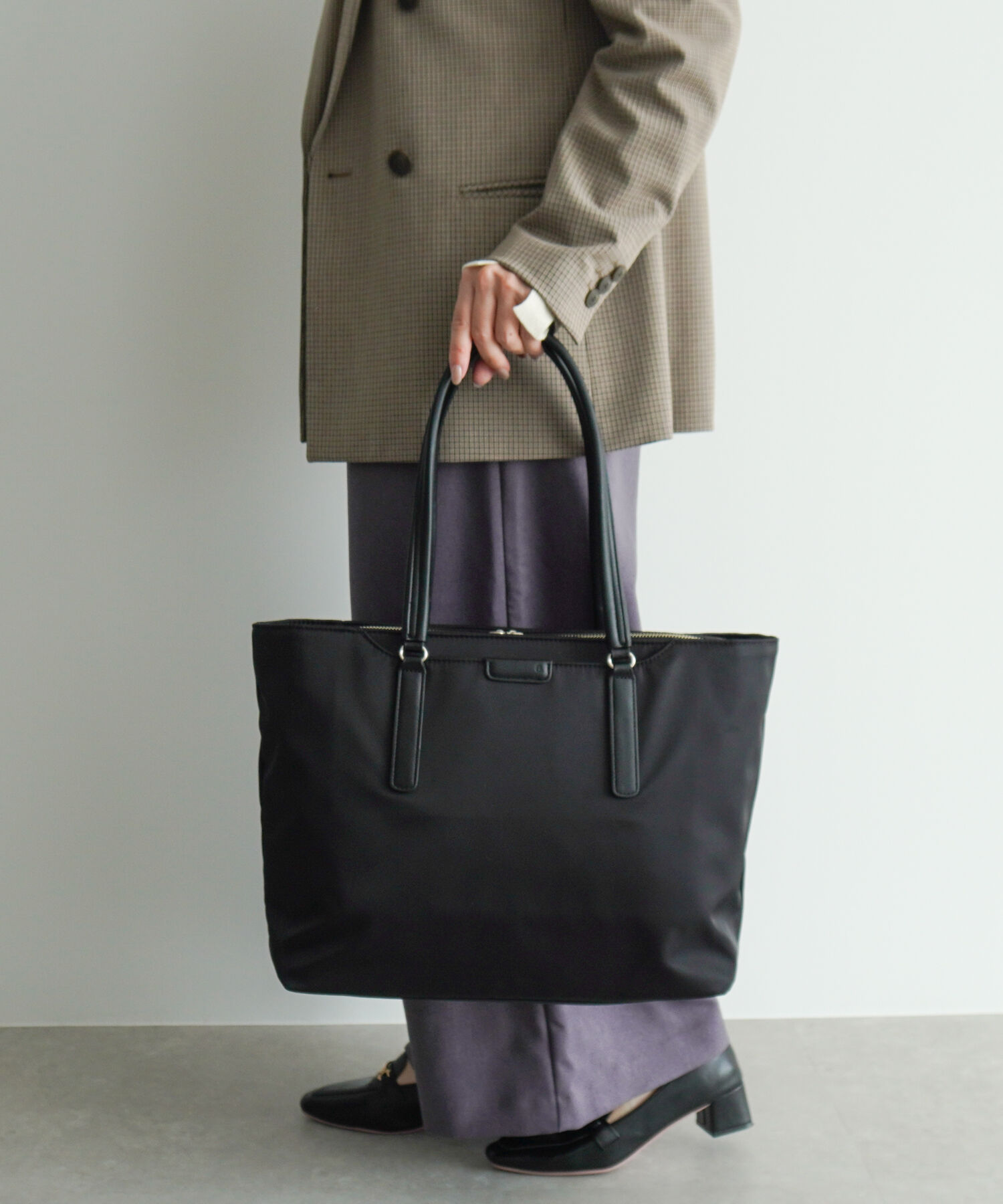 ace.「ace.／エース フロモ トートバッグ レディースビジネス A4 13.3インチサイズ 68811」|トートバッグ|ブラック