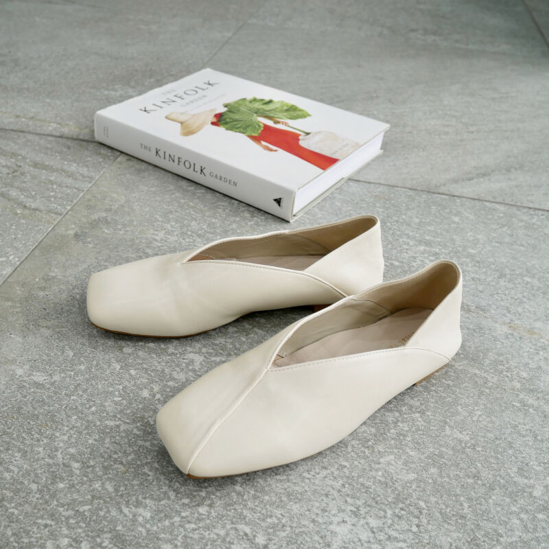 ORiental TRaffic「【アウトレット価格】スクエアトゥバブーシュ/R-3211 パンプス バブーシュ 柔らかい 人気 トレンド」|パンプス|