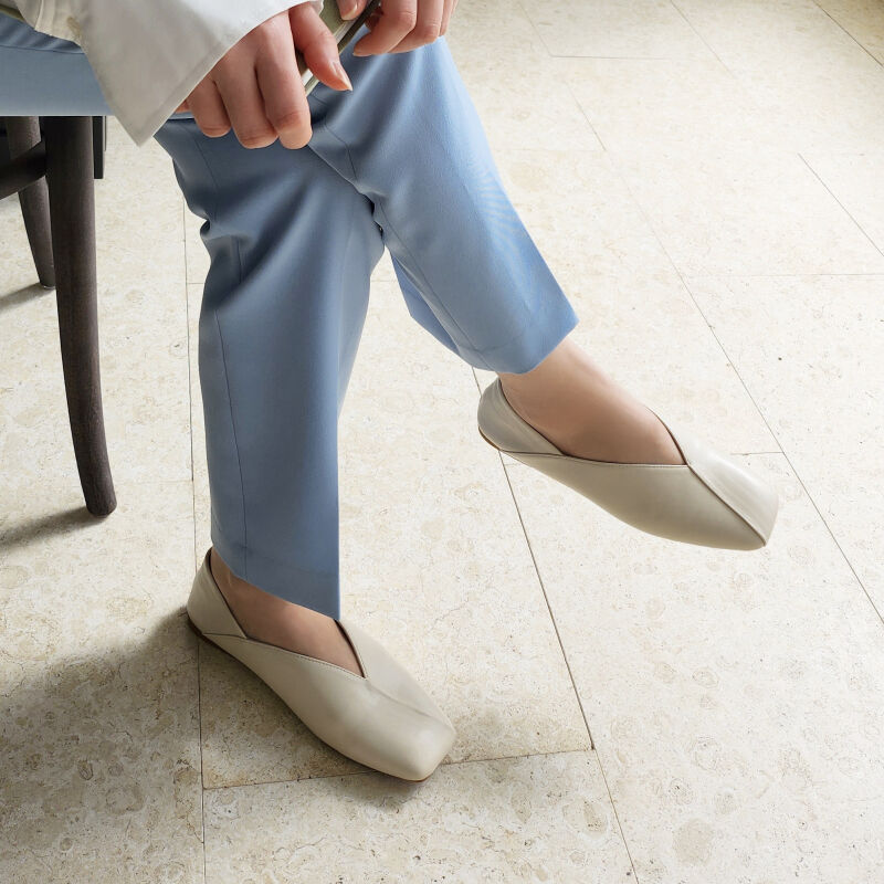 ORiental TRaffic「【アウトレット価格】スクエアトゥバブーシュ/R-3211 パンプス バブーシュ 柔らかい 人気 トレンド」|パンプス|