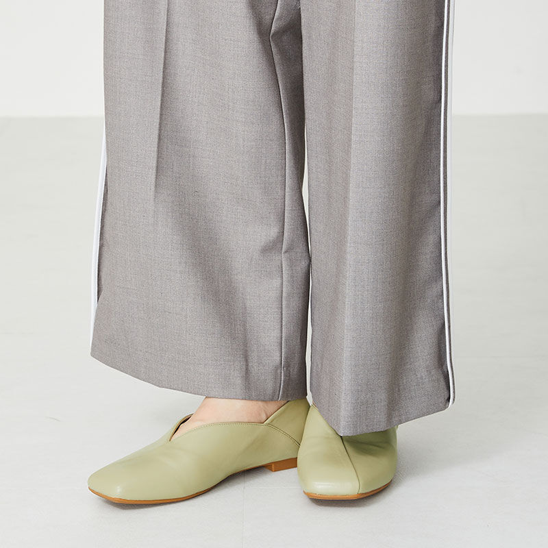 ORiental TRaffic「【アウトレット価格】スクエアトゥバブーシュ/R-3211 パンプス バブーシュ 柔らかい 人気 トレンド」|パンプス|