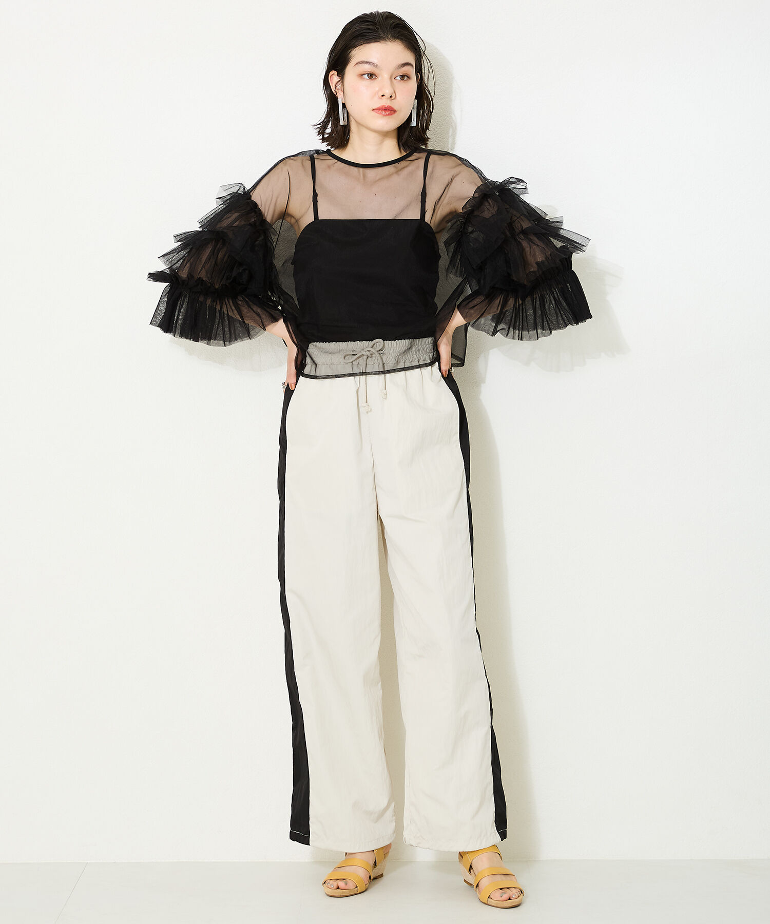 WA Oriental TRaffic「ゴムベルトウエッジサンダル/42205」|サンダル|