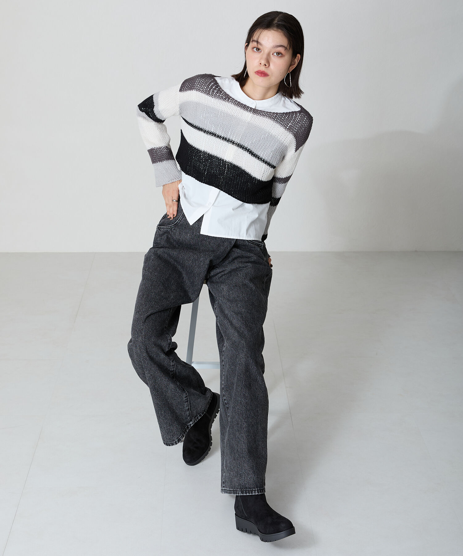 WA Oriental TRaffic「ウエッジソールショートブーツ/42405」|ショートブーツ|