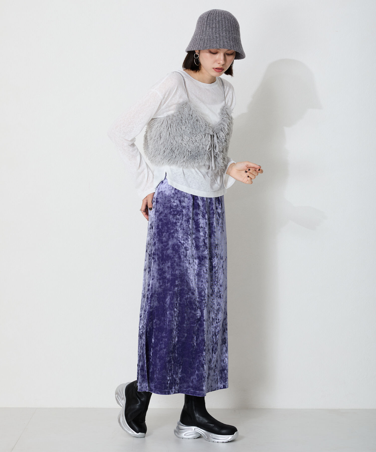 ORiental TRaffic「スニーカーソール配色ブーツ/41433」|ショートブーツ|