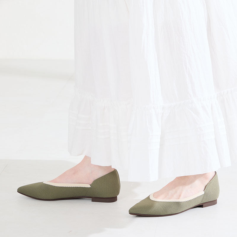 WA Oriental TRaffic「●2026春夏新作●配色ニットパンプス/62107」|パンプス|