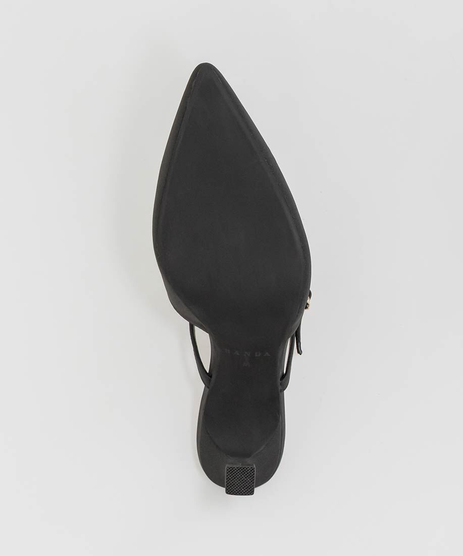  「2WAY シアーリボンミュールパンプス」|パンプス|