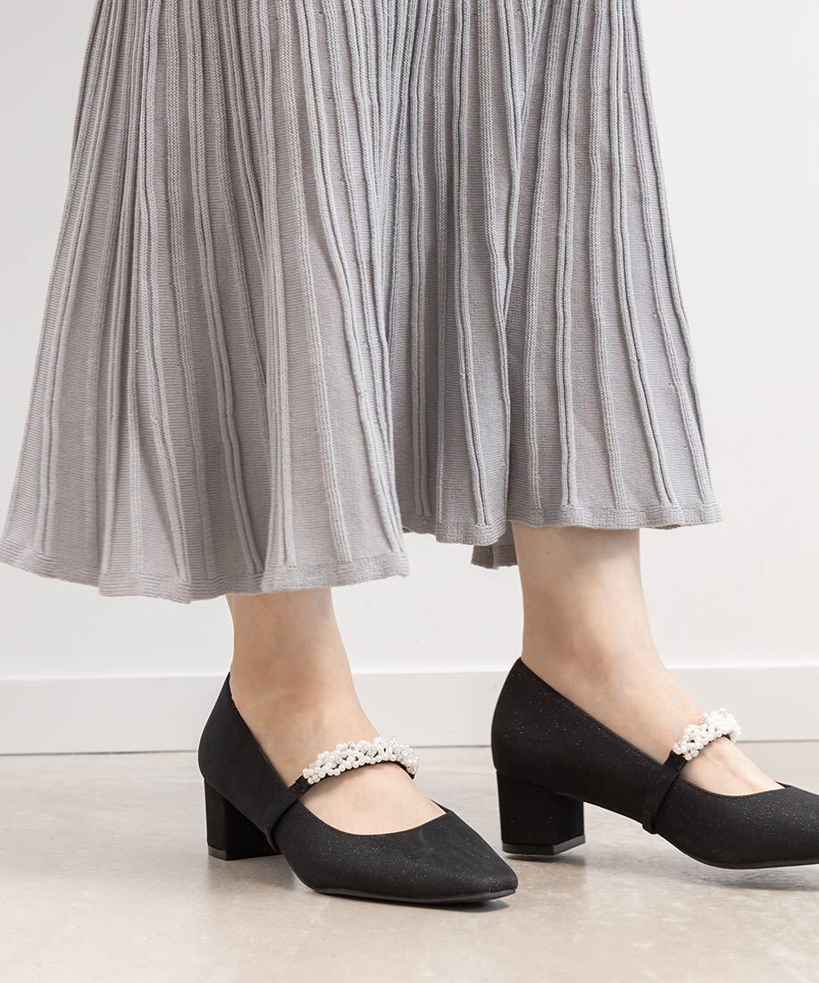  「3WAYスクエアトゥパンプス」|パンプス|