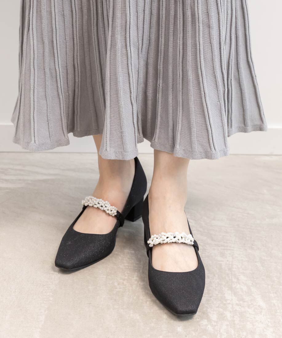  「3WAYスクエアトゥパンプス」|パンプス|