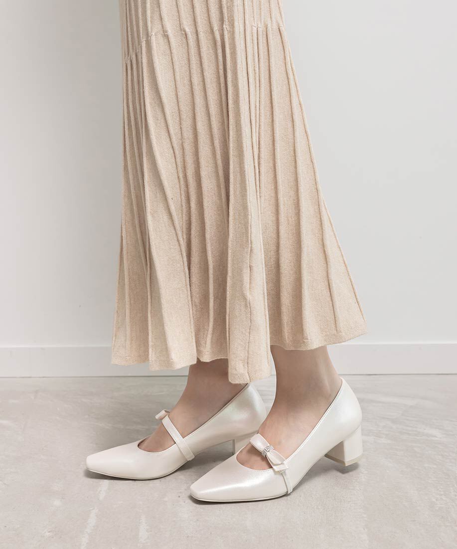  「3WAYスクエアトゥパンプス」|パンプス|