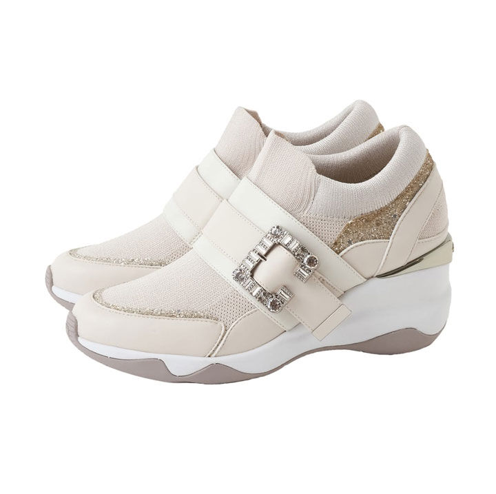 プラスダイアナ「スニーカー　IF46514」|スニーカー|アイボリー