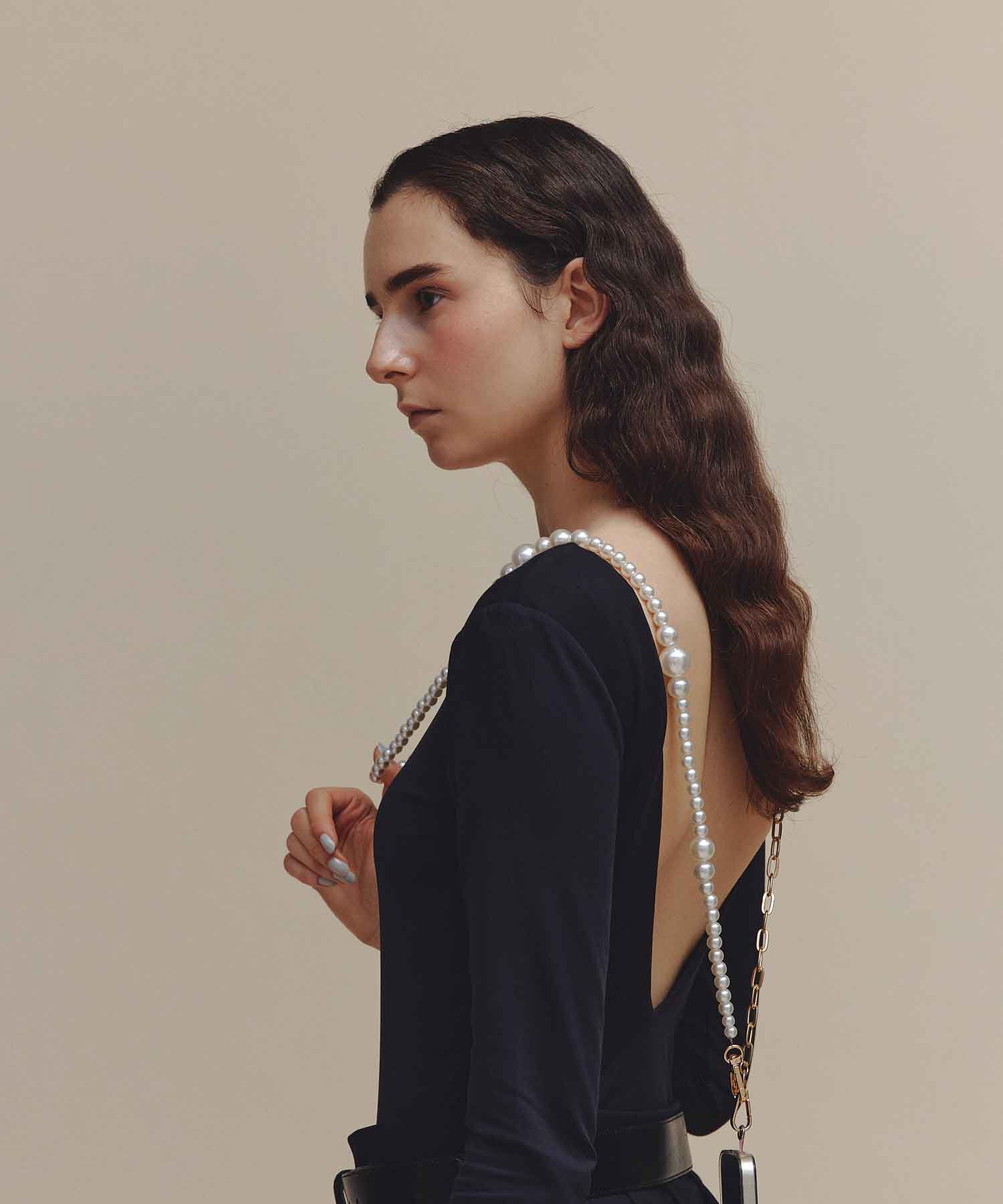 TOPKAPI TREASURE「【TREASURE TOPKAPI】ボールビーズ スマホ ショルダー ストラップ」|ストラップ|オフ