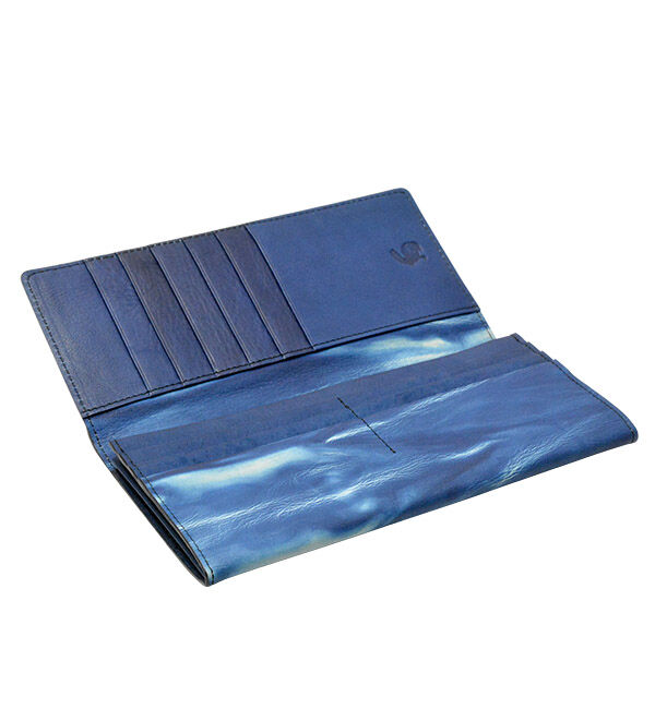 Kinuya Indigo「AWA-AI　絞り長財布」|財布|