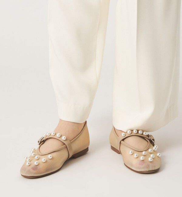 ODETTE E ODILE「パーリーメリージェーンフラット10&uarr;」|パンプス|