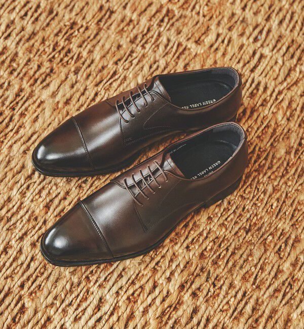 UNITED ARROWS green label relaxing「GLR AIR FN/SOLE ストレートチップ 2 ドレスシューズ」|ビジネス・ドレスシューズ|DK.BROWN