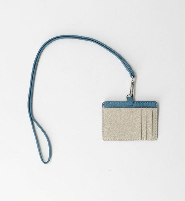 UNITED ARROWS green label relaxing「シボ レザーライク ID ホルダー」|名刺入れ・カードケース|