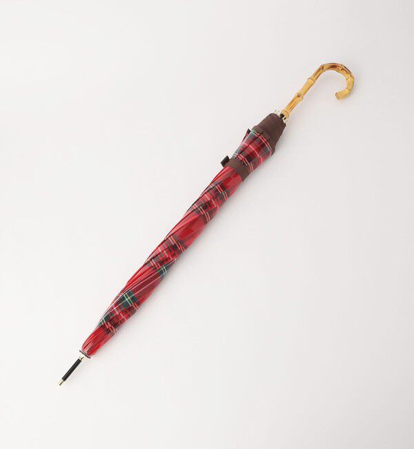 UNITED ARROWS green label relaxing「チェック ビニール アンブレラ / 雨傘 / レイン」|傘|