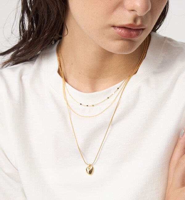 UNITED ARROWS green label relaxing「3WAY チャーム ネックレス」|ネックレス|GOLD