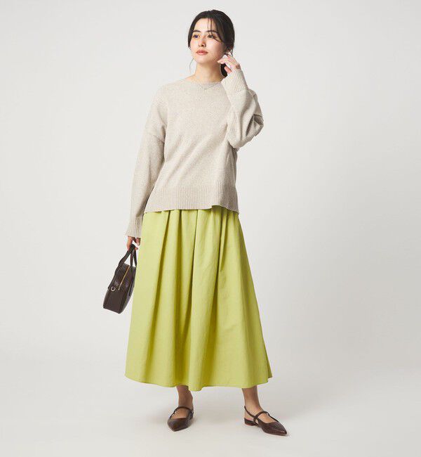 UNITED ARROWS green label relaxing「タック フレア スカート 2」|フレア|