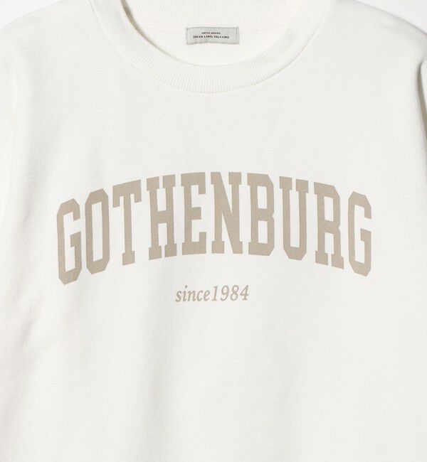 UNITED ARROWS green label relaxing「フェード カレッジ ロゴ スウェット プルオーバー」|スウェット・ジャージ|