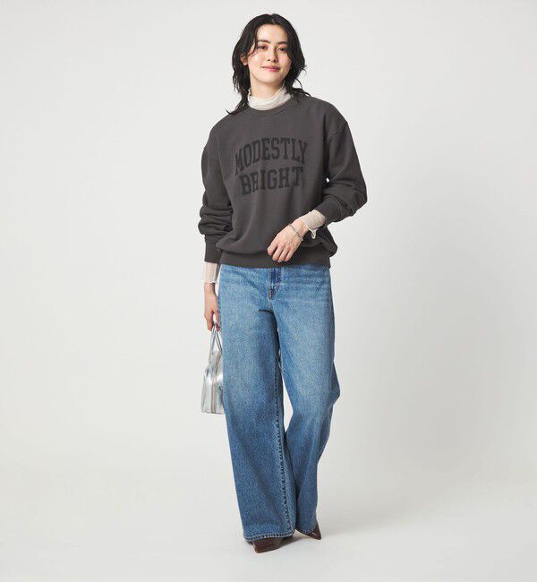 UNITED ARROWS green label relaxing「フェード カレッジ ロゴ スウェット プルオーバー」|スウェット・ジャージ|