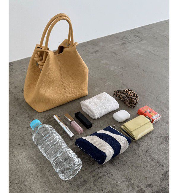 EMMEL REFINES「＜EMMEL REFINES＞EM チューブハンドル ソフト 2WAY バッグ」|トートバッグ|