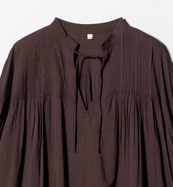 UNITED ARROWS green label relaxing「ボリュームスリーブ ピンタック ブラウス」|シャツ・ブラウス|