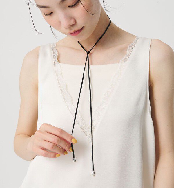 BEAUTY&YOUTH UNITED ARROWS「＜JAMIRAY＞Nuts シルクコード ネックレス」|ネックレス|SILVER