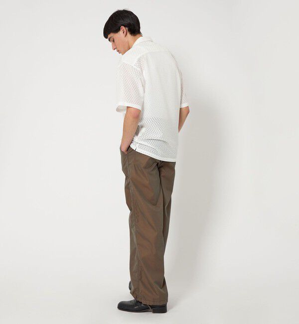 MONKEY TIME「アイレットラッセル オープンカラー シャツ」|シャツ・ブラウス|