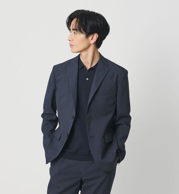 BEAUTY&YOUTH UNITED ARROWS「東レ/TORAY ナノデザイン ２ボタン ジャケット ウォッシャブル セットアップ対応可能」|テーラードジャケット|