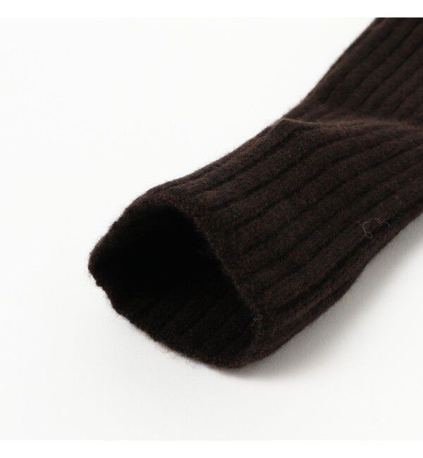 Demi-Luxe BEAMS 「ASAUCE MELER / カシミヤ リブ アーム ウォーマー」|手袋|