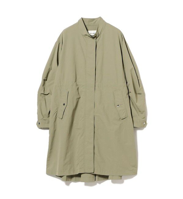 Ray BEAMS 「バック タック スタンドカラー コート（吸水速乾・UVカット）」|ダッフルコート|