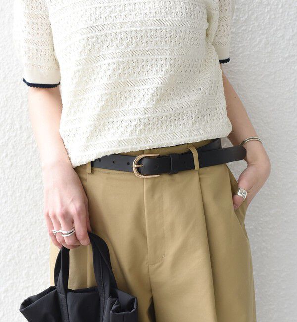 SHIPS Colors 「SHIPS Colors: ベーシック レザー ベルト7◇」|ベルト|