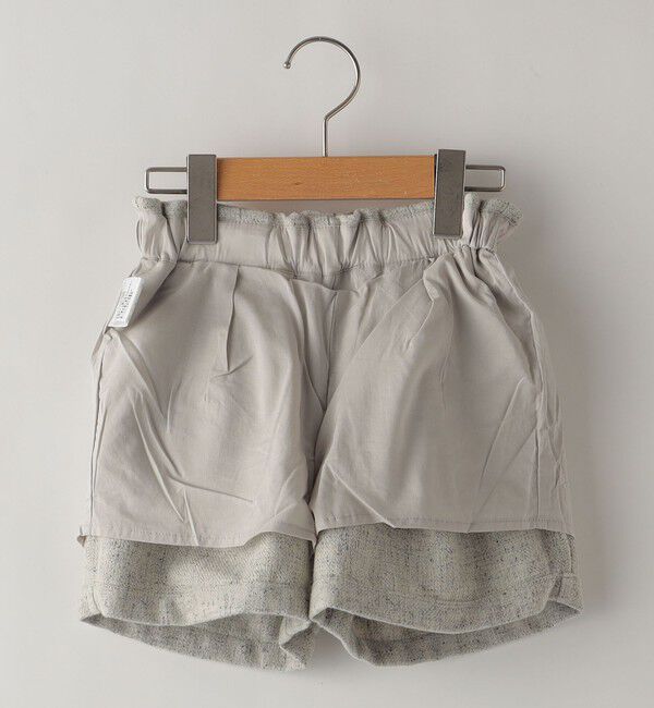 SHIPS KIDS「SHIPS KIDS:100～130cm / ツイード タック ショート パンツ」|その他|