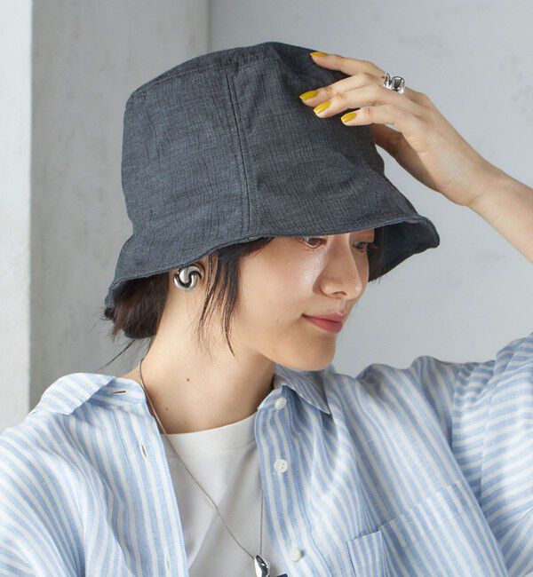 SHIPS for women「perah: 〈UVカット〉チューリップ ハット ◇」|ハット|