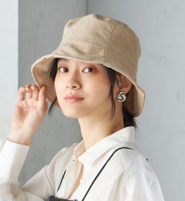 SHIPS for women「perah: 〈UVカット〉チューリップ ハット ◇」|ハット|