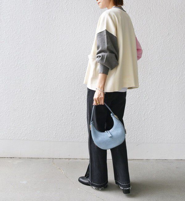 SHIPS for women「【WEB限定】〈手洗い可能〉配色 ポケット カーディガン」|カーディガン|