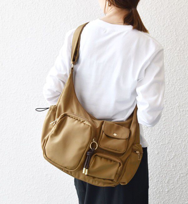 SHIPS any「《追加予約》SHIPS any: 9ポケット 2WAY ショルダー バッグ」|ショルダー・メッセンジャー|