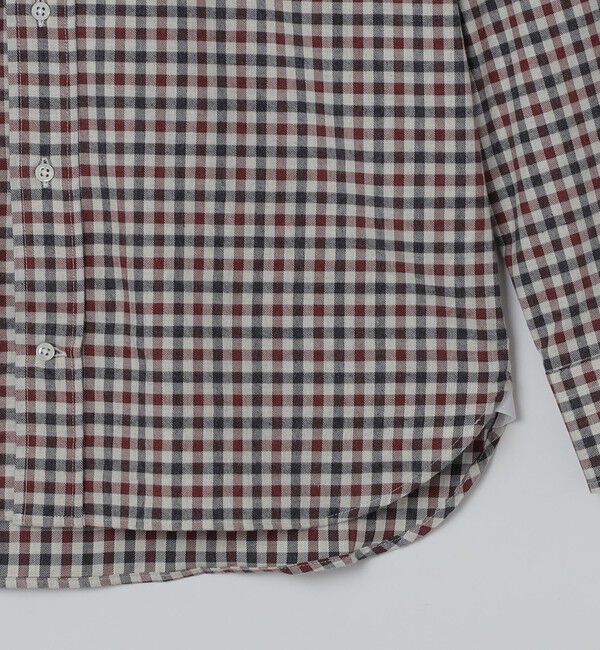 SHIPS「GUY ROVER: ギンガムチェック ボタンダウン シャツ」|シャツ・ブラウス|