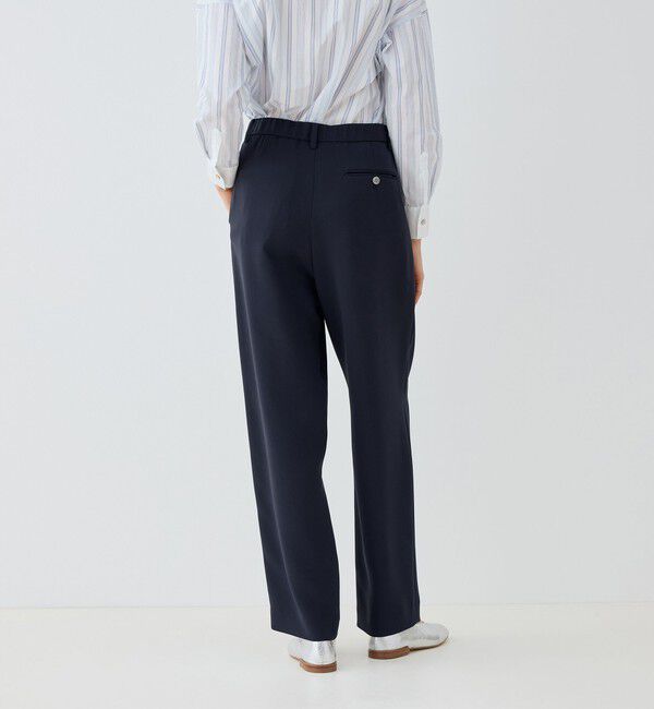 GALERIE VIE「ダブルクロス イージータックパンツ」|スラックス|