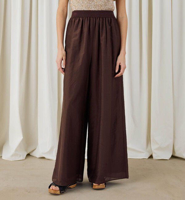 DES PRES「コットンシルクローン　ワイドパンツ」|その他|