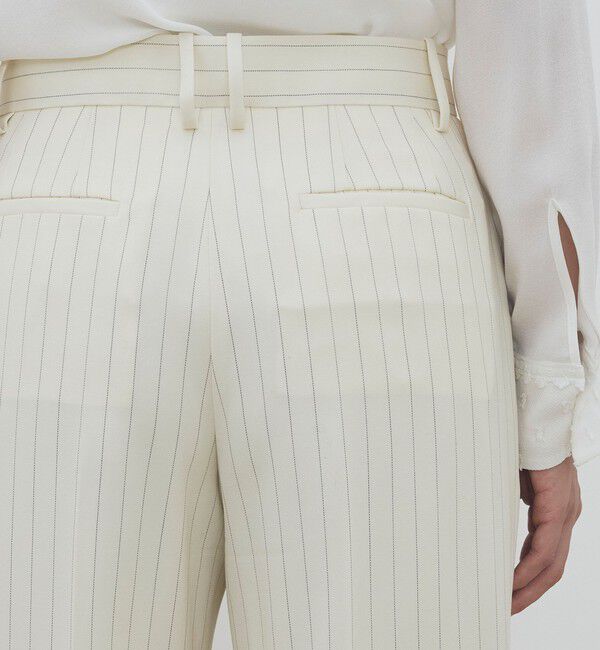 DES PRES「ウールドスキン ワンタックパンツ」|スラックス|