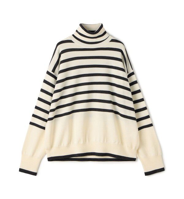 GALERIE VIE「ウーステッドウール タートルネックプルオーバー」|ニット・セーター|14 グレー系