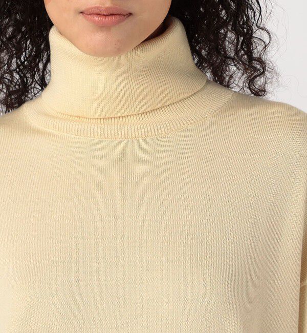 GALERIE VIE「ウーステッドウール タートルネックプルオーバー」|ニット・セーター|