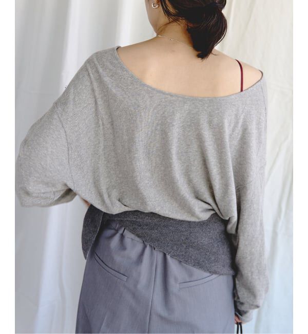 EMILYWEEK「《追加》Foggyコットン2WAYプルオーバー」|Tシャツ・カットソー|