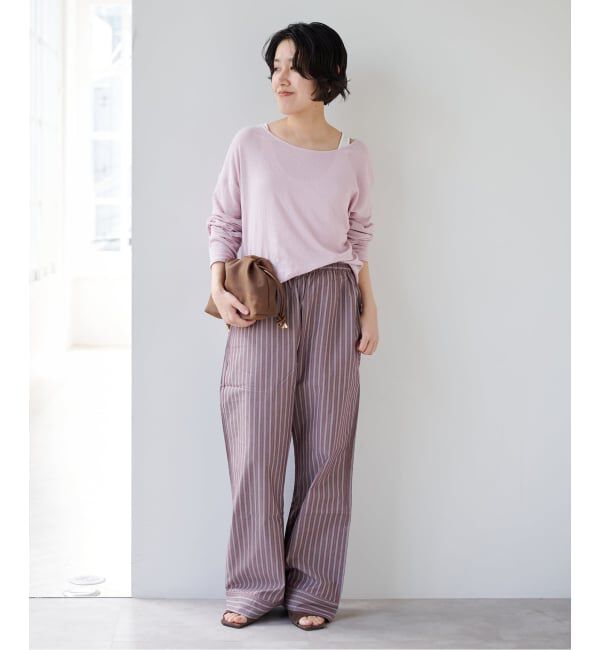 EMILYWEEK「《追加》Foggyコットン2WAYプルオーバー」|Tシャツ・カットソー|