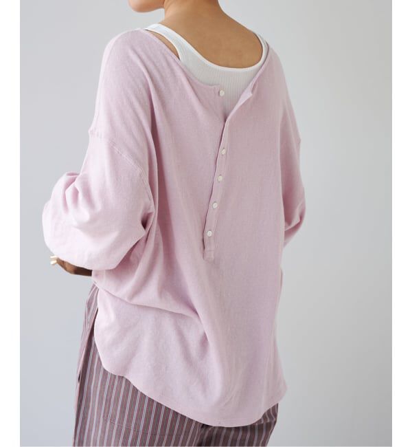 EMILYWEEK「《追加》Foggyコットン2WAYプルオーバー」|Tシャツ・カットソー|