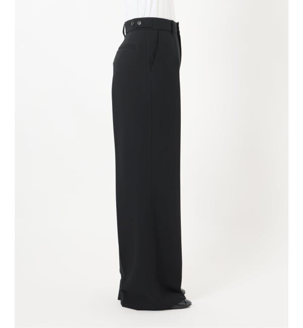 IENA LA BOUCLE「IENA LA BOUCLE ソフトダブルクロススラックス」|スラックス|