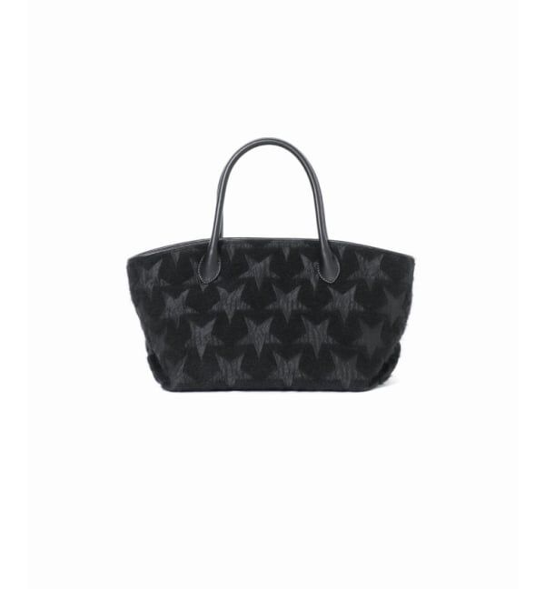 VERMEIL par iena「SHIME シィメ 別注STARジャガード MINI トートバッグ」|トートバッグ|